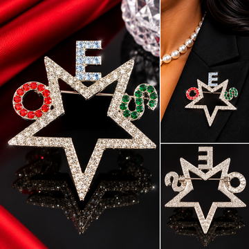 OES STAR BROOCH