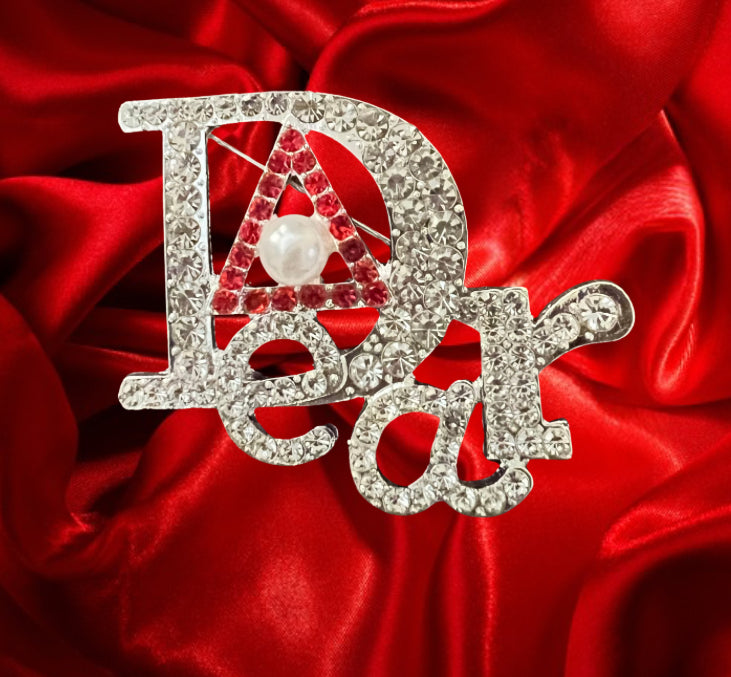 Bling Delta Dear Brooch