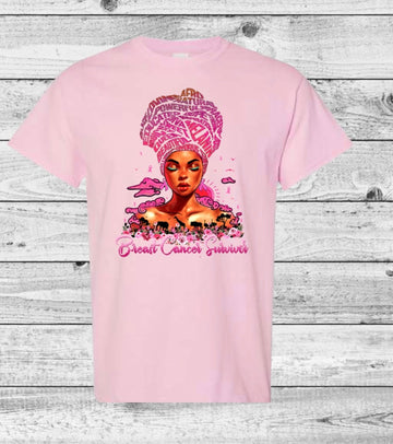 Black Queen Breast Cancer Survivor Shirt