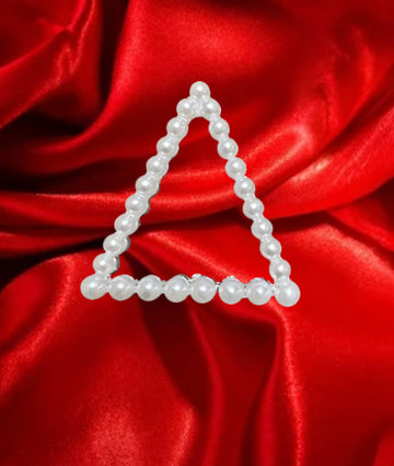 Pearl Pyramid Brooch