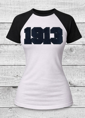 Chenille 1913 Black & White Tee