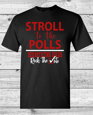 Red & White Stroll to the Polls