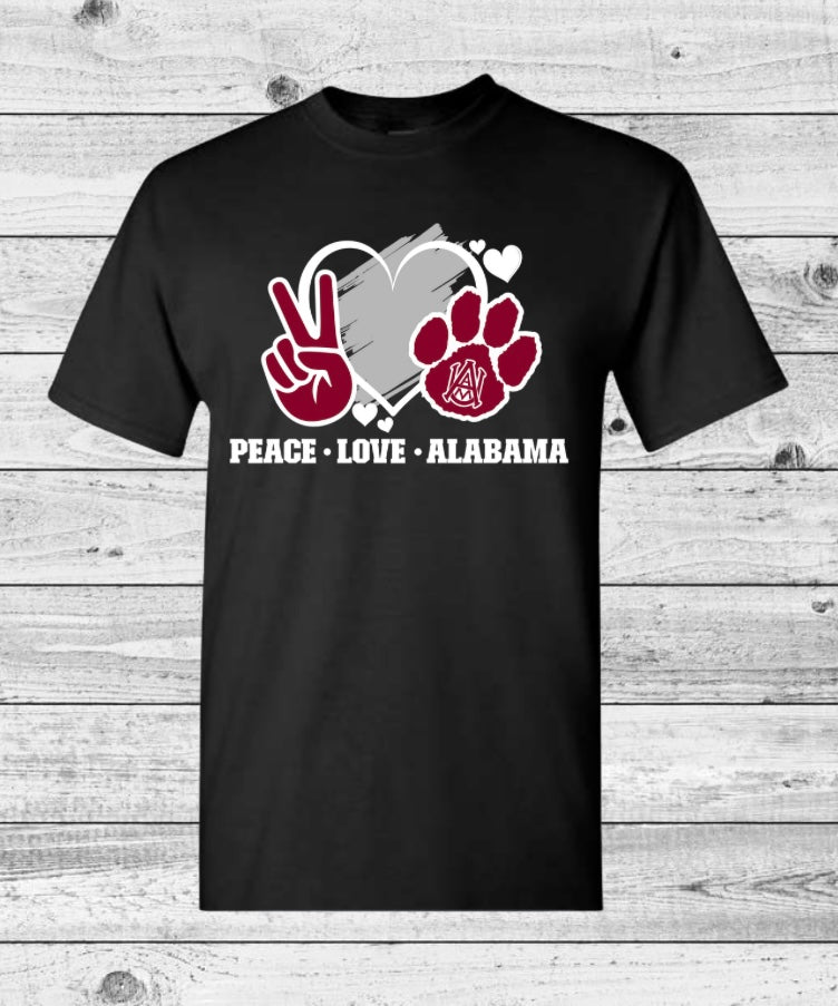 Peace Love Alabama