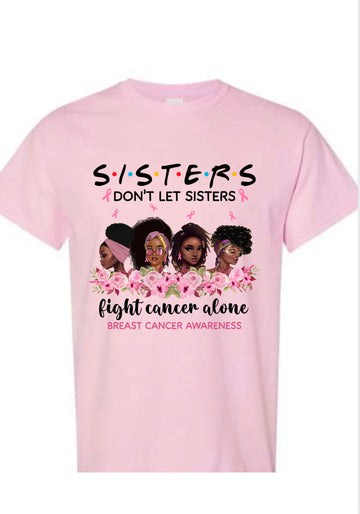 S.I.S.T.E.R.S Breast Cancer Awareness Shirts
