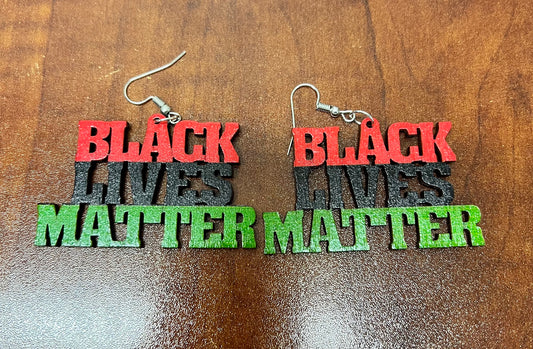 Black Lives Matter Earrings