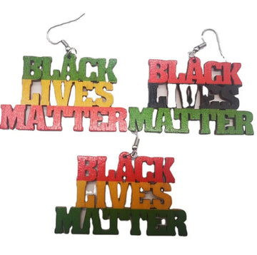 Black Lives Matter Earrings